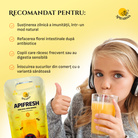 ApiFresh Nectar Apicol pentru Imunitate