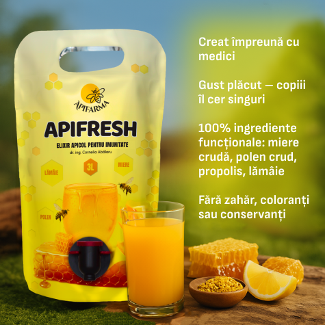 ApiFresh Nectar Apicol pentru Imunitate