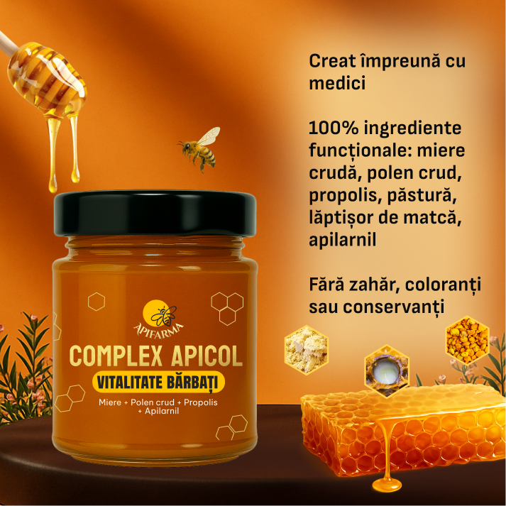Complex Apicol - Vitalitate Bărbați