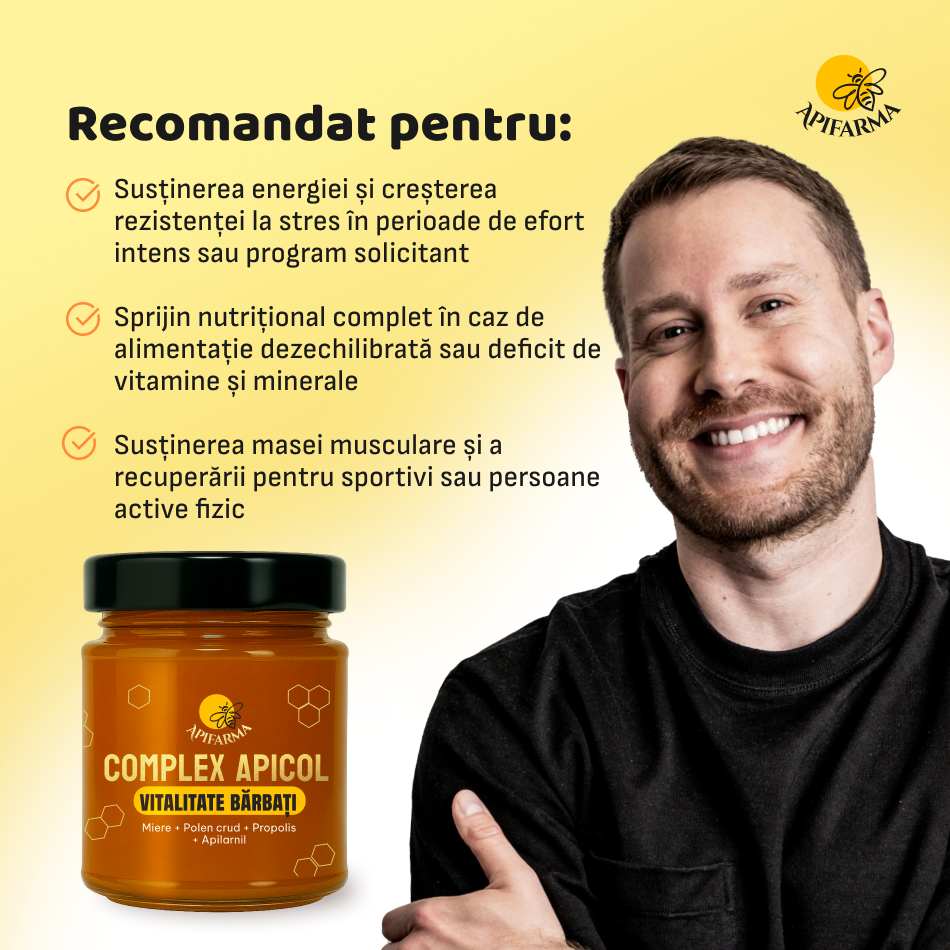 Complex Apicol - Vitalitate Bărbați