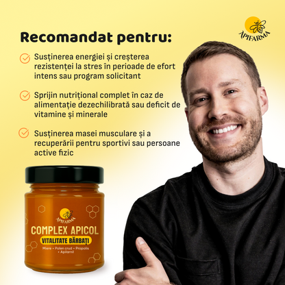 Complex Apicol - Vitalitate Bărbați